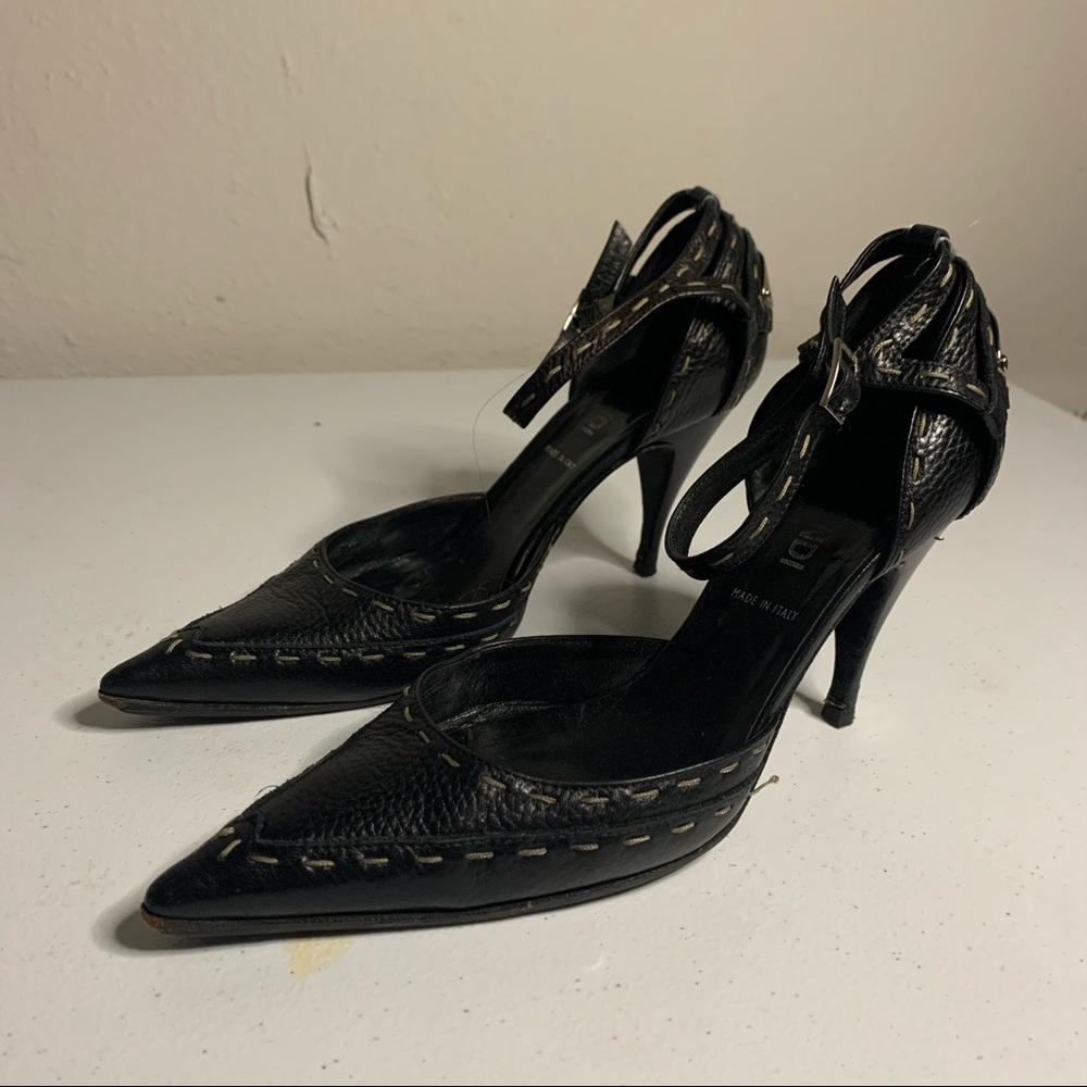 Fendi Women Black Selleria Heels